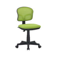 Dětská židle Honey, textil, černá podnož / zelená - 2