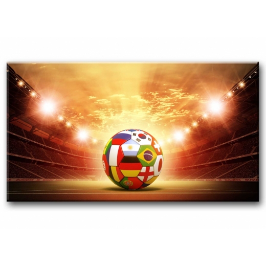 Dětský obraz Fotbalový míč, 80x45 cm - 1