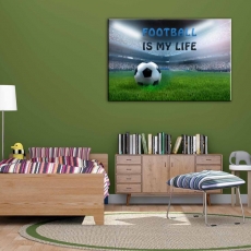 Detský obraz Futbalový štadión, 120x80 cm - 3