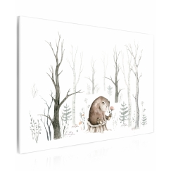 Dětský obraz Malovaný medvídek, 60x40 cm