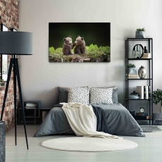 Detský obraz Medvieďatá v lese, 120x80 cm - 3