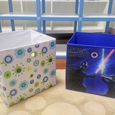 Dětský regál MODlife 6 + 2 úložné boxy Star Wars G a Beta 1 - 3