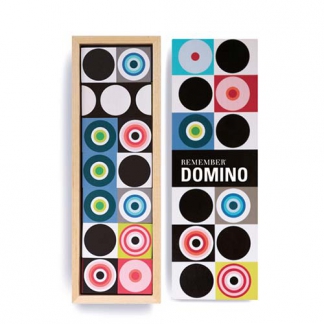 Domino drevené Remember