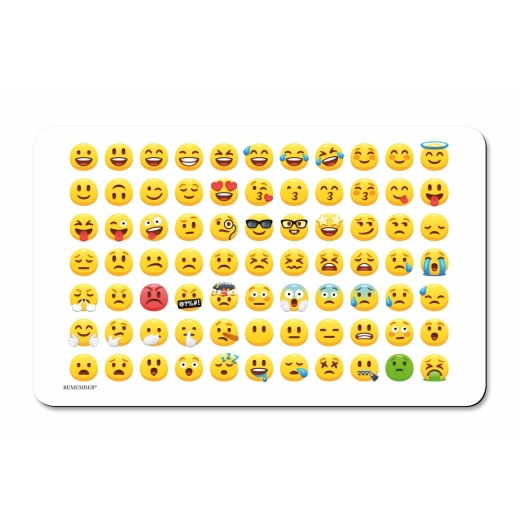 Doska umakartová Emoji, 24x14m cm - 1