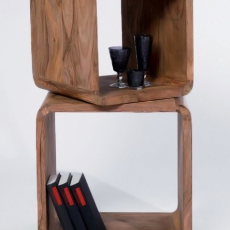 Dřevěné stolky Genius, sada 2 ks - 2