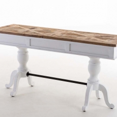 Dřevěný psací stůl se zásuvkami Loco, 160 cm - 4