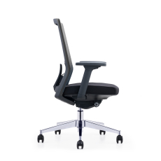 Ergonomická kancelárska stolička Alcanto, textil, čierna - 5