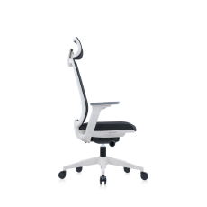 Ergonomická kancelárska stolička Meteor X, sieťovina, čierna - 3