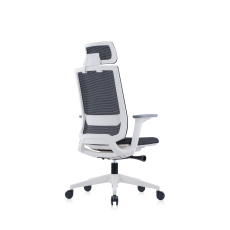 Ergonomická kancelárska stolička Meteor X, sieťovina, čierna - 5