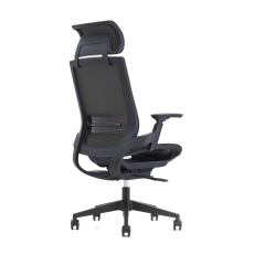Ergonomická kancelárska stolička Next Hb, sieťovina, čierna - 3