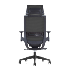 Ergonomická kancelárska stolička Next Hb, sieťovina, čierna - 4