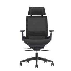 Ergonomická kancelárska stolička Next Hb, sieťovina, čierna