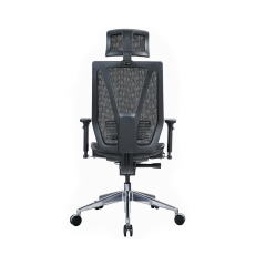 Ergonomická kancelárska stolička Tech Line, sieťovina, čierna - 5