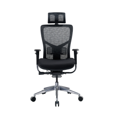 Ergonomická kancelárska stolička Tech Pro, sieťovina, čierna - 4