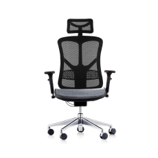 Ergonomická kancelárska stolička Tech Style, sieťovina, čierna - 2