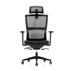 Ergonomická kancelářská židle Grove, síťovina, černá