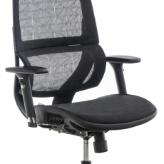 Ergonomická kancelářská židle Hinwil, černá - 1