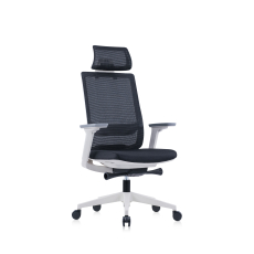 Ergonomická kancelářská židle Meteor X, síťovina, černá - 1