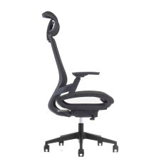 Ergonomická kancelářská židle Next Hb, síťovina, černá - 2