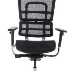 Ergonomická kancelářská židle Paterna, černá - 5