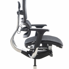 Ergonomická kancelářská židle Paterna, černá - 6