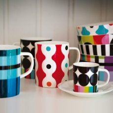 Espresso šálka s tanierikom Zigzag - 3