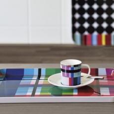 Espresso šálka s tanierikom Zigzag - 2