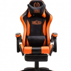 Herná stolička Ignite, čierna / oranžová - 1