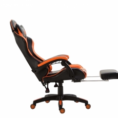Herná stolička Ignite, čierna / oranžová - 3