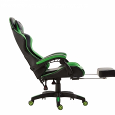 Herná stolička Ignite, čierna / zelená - 3