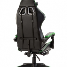 Herná stolička Ignite, čierna / zelená - 4
