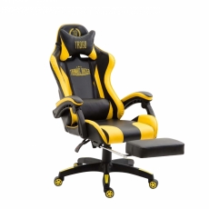 Herná stolička Ignite, čierna / žltá - 2