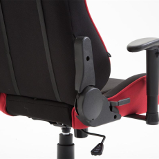 Herné kreslo Jerez, textil, červená - 7