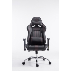 Herní křeslo Racing Edition, syntetická kůže, hnědé