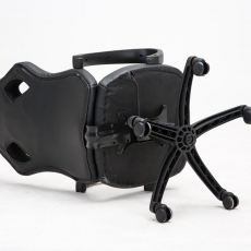 Herní křeslo Speed, syntetická kůže, zelená - 8