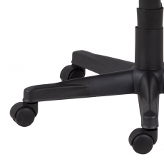 Herní křeslo Vayne, syntetická kůže, černá/červená - 8