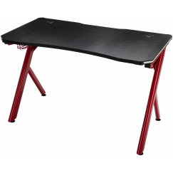 Herní stůl Amarillo, 120 cm, červená