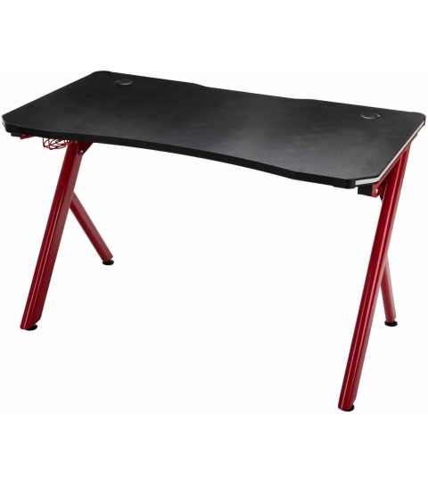 Herní stůl Amarillo, 120 cm, červená