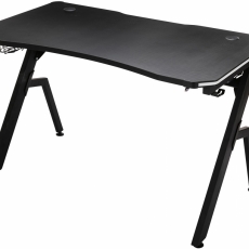 Herní stůl Arvada, 120 cm, černá - 1