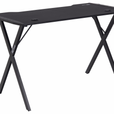 Herní stůl Elijah, 120 cm, černá - 3