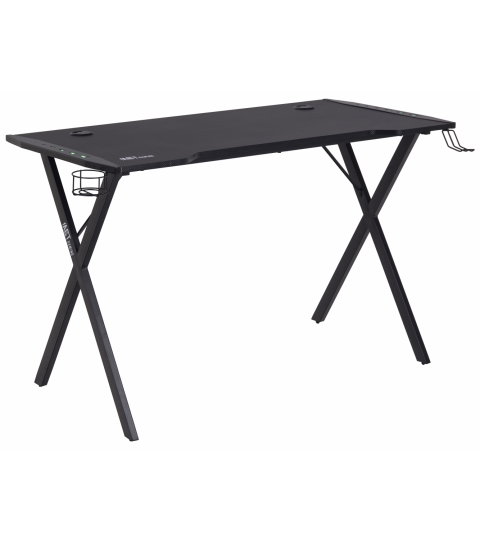 Herní stůl Elijah, 120 cm, černá