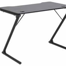 Herní stůl Trooper, 100 cm, černá - 3