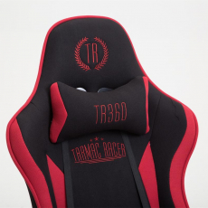 Herní židle Boavista, textil, černá / červená - 6