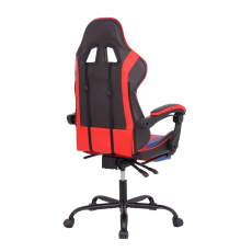 Herní židle Game, syntetická kůže, černá / červená - 5