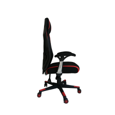 Herní židle Gaming Soft,  textil, černá / červená - 3