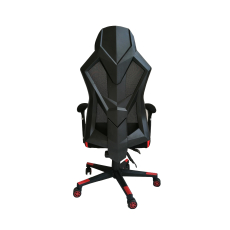 Herní židle Gaming Soft,  textil, černá / červená - 4
