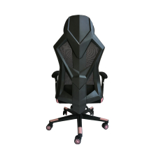 Herní židle Gaming Soft,  textil, černá / růžová - 4