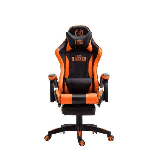 Herní židle Ignite, černá / oranžová - 1