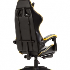 Herní židle Ignite, černá / žlutá - 4
