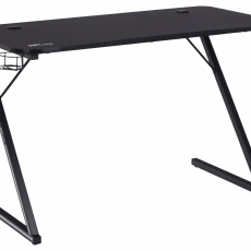 Herný stôl Aiden, 120 cm, čierna - 1